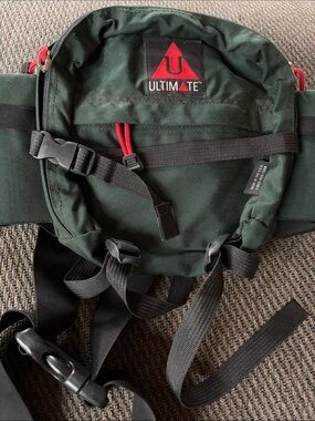 Vintage Y2K Ultimate Torsopac Lumbar Fanny Pack Gemini Dual Water Bottle Holder